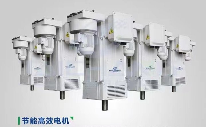 電機(jī)在原有散熱條件下額外搭載強(qiáng)制風(fēng)冷裝置，散熱性能更好，節(jié)能性上更是比外面常規(guī)電機(jī)提高了5%